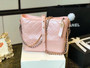 Chanel's Iridescent Gabrielle Hobo Bag Pink 