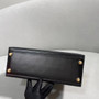 Hermès Black Kelly 28 Box Leather Gold Hardware
