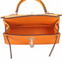 Hermes  9V Sun Yellow Mini Kelly II 20 Epsom  Gold Hardware
