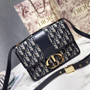 Christian Dior 30 MONTAIGNE DIOR OBLIQUE BAG BLUE Christian Dior 30 MONTAIGNE DIOR OBLIQUE BAG BLUE