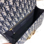 Christian Dior 30 MONTAIGNE DIOR OBLIQUE BAG BLUE Christian Dior 30 MONTAIGNE DIOR OBLIQUE BAG BLUE