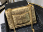 Chanel Metallic Gold Flap Bag AS0932 