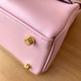Hermès 3Q Rose Sakura  Kelly 25 Swift Gold Hardware Hermès 3Q Rose Sakura  Kelly 25 Swift Gold Hardware