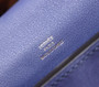 Hermes Kelly 24/24 Blue Taurillon Maurice /Togo Leather with Palladium  Hardware