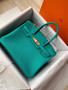 Hermès U1 Vert Verone  Birkin 30 cm Togo Leather Gold Hardware 