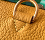 Hermes Kelly 24/24 Amber Swift & Togo Leather with Gold Hardware