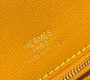 Hermes Kelly 24/24 Amber Swift & Togo Leather with Gold Hardware