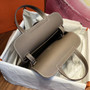 Hermes Etoupe Halzan mini bag  Hermes Etoupe Halzan mini bag