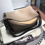 Loewe Puzzle Large Bag Brown/beige/Black for Men 