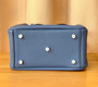 Hermes Lindy 75 Blue Jean  Togo Palladium Hardware