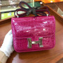 Hermes Fuchsia Constance 18 Crocodile Porosus