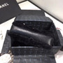  Chanel Shearling Lambskin Flap Bag Black