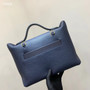 Hermes Kelly 24/24 2Z Blue Nuit Swift & Togo Leather with Gold Hardware