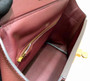 Hermes Kelly 24/24 Bordeaux Swift & Togo Leather with Gold Hardware