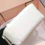 Delvaux  Limited Edition Cool Box Mini Studs White