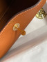 Hermes Mini Lindy 20cm Bag Gold Togo Leather Gold Hardware