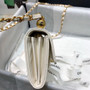 Chanel Clutch with Chain White  AP1001