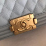 Chanel Small BOY CHANEL Handbag Light Blue