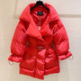 Chanel Coat & Belt Red