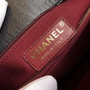 Chanel Mini Coco Handle Bag with Calfskin  Handle Black