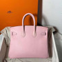 Hermes Sakura Pink  Birkin 25 cm Swift Gold Hardware