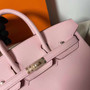 Hermes Sakura Pink  Birkin 25 cm Swift Gold Hardware