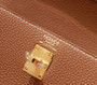 Hermes Gold Kelly 25 cm Epsom Gold Hardware