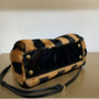 Fendi PEEKABOO ICONIC MINI Black mink bag