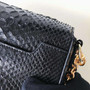 Tom Ford PYTHON MEDIUM CHAIN NATALIA BLACK