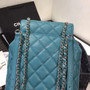 Chanel DUMA LEATHER BACKPACK BLUE