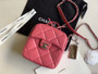  Chanel Camera case AS1323 Pink