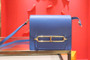 Hermes 7Q Mykonos Swift Calfskin Mini Roulis Bag
