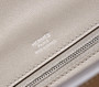 Hermes Kelly 24/24 M8 Gris Asphalte Taurillon Clemence Maurice Leather with Palladium Hardware