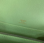 Hermes 3I Vert Criquet Evercolor Calfskin Mini Roulis Bag Gold Hardware