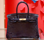 Hermes Bleu Thalassa Birkin 30 in Niloticus Crocodile with Gold hardware Hermes Bleu Thalassa Birkin 30 in Niloticus Crocodile with Gold hardware