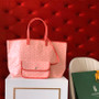 Goyard Limited Edition "LOVE"   St Louis GM Tote Pink Chevron Bag  Goyard Limited Edition "LOVE"   St Louis GM Tote Pink Chevron Bag