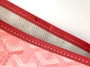 Goyard Limited Edition "LOVE"   St Louis PM Tote Pink Chevron Bag 