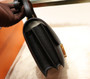 Hermes Black Constance Epsom leather 18cm Gold Hardware