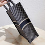 Christian Dior MULTICOLOR TAROT SOLEIL EMBROIDERED VERTICAL DIOR BOOK TOTE 13
