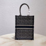 Christian Dior MULTICOLOR TAROT SOLEIL EMBROIDERED VERTICAL DIOR BOOK TOTE 10B