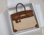 Hermes Niloticus Crocodile  Vibrato Leather BIRKIN 25CM Multiple color IIII