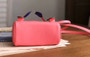 Hermes Quelle Idole Kelly Doll Bag Pink Swift Palladium Hardware Hermes Quelle Idole Kelly Doll Bag Pink Swift Palladium Hardware