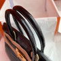 HERMES BIRKIN 30 BAG SHINY BLACK ALLIGATOR GOLD HARDWARE HERMES BIRKIN 30 BAG SHINY BLACK ALLIGATOR GOLD HARDWARE