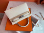 Hermès Craie Kelly Mini II Epsom Palladium Hardware Hermès Craie Kelly Mini II Epsom Palladium Hardware