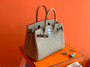 Hermès S2 Trench Birkin 30 cm Togo Leather Palladium Hardware  Hermès S2 Trench Birkin 30 cm Togo Leather Palladium Hardware