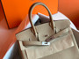 Hermès S2 Trench Birkin 30 cm Togo Leather Palladium Hardware  Hermès S2 Trench Birkin 30 cm Togo Leather Palladium Hardware