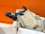 Hermès Evelyne Mini Bag Craie Taurillon Clemence Leather