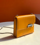 Hermès 9D Amber Verrou 21 Bag