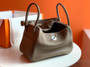  Hermes Etoupe Lindy 26 Togo Palladium HW