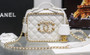  Chanel Small Vanity Case White 